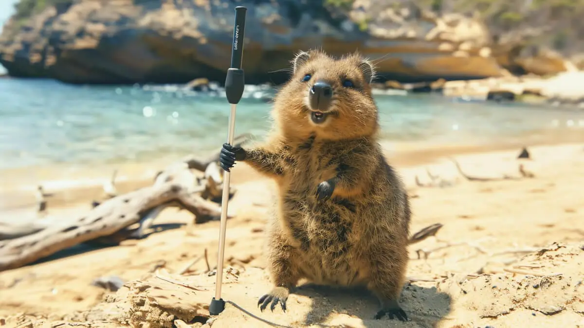 Quokkan – världens gladaste djur du måste se! illustration
